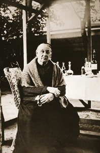 La niñera, mediados de la década de 1890 de Russian Photographer